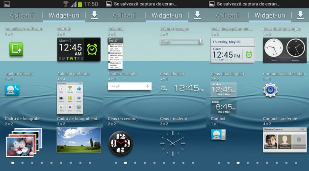 widgets