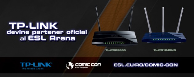 Comic Con TP-LINK homepage banner